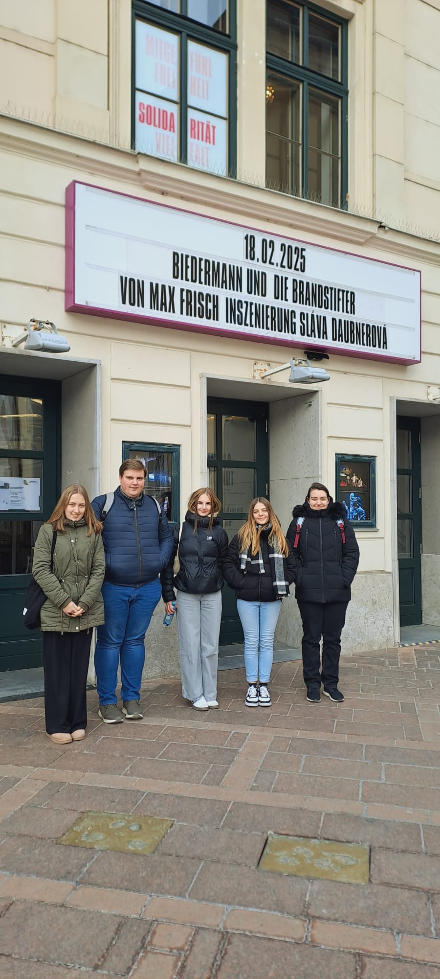 Zu Besuch im Landestheater