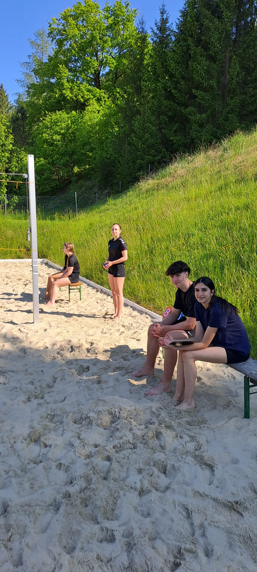 Volleyball tournament participants