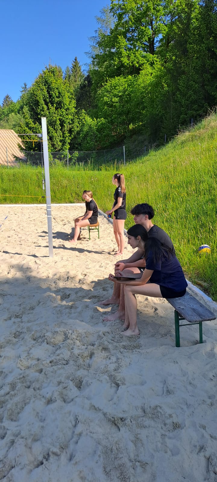 Volleyball tournament participants