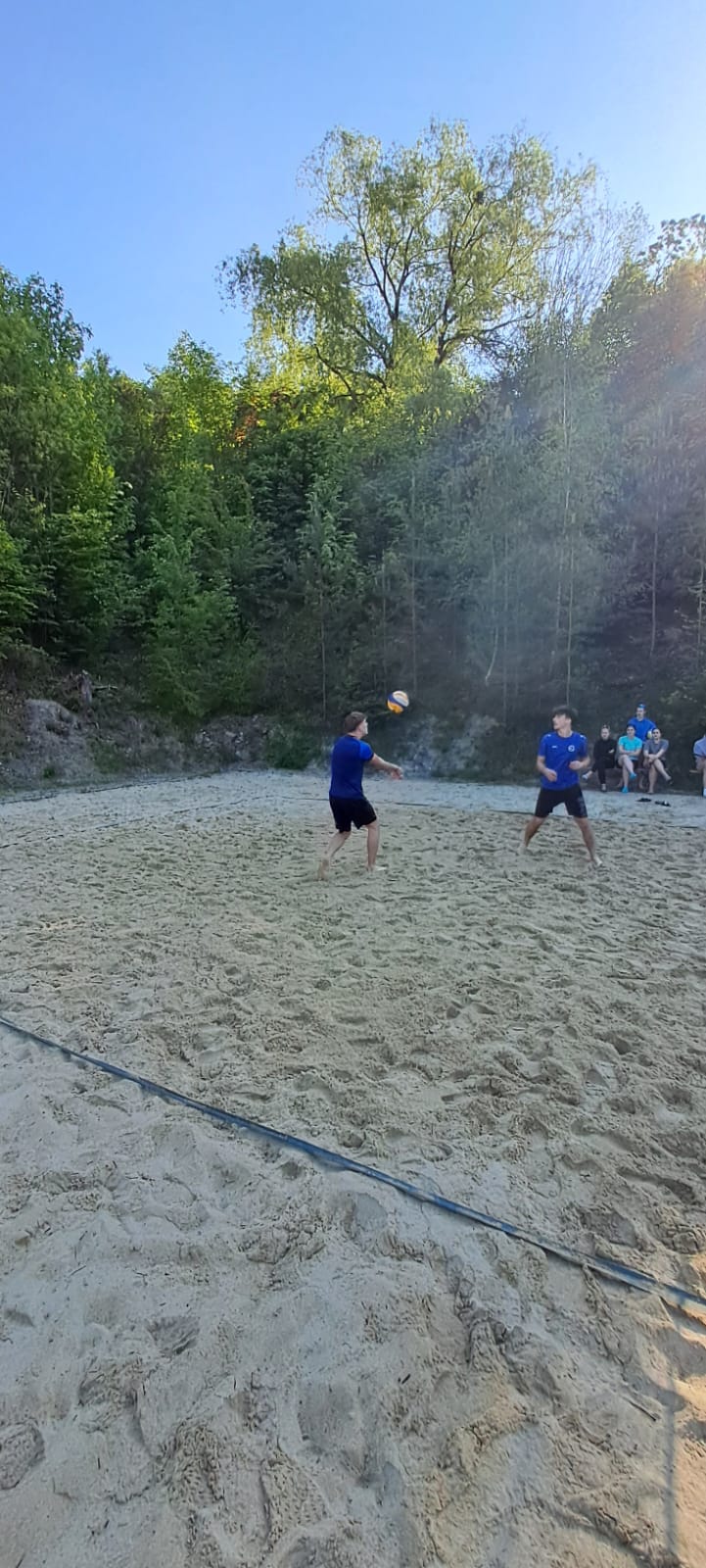 Volleyball tournament participants