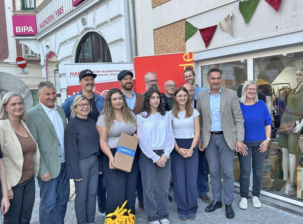 Pop-up-Store Eröffnung