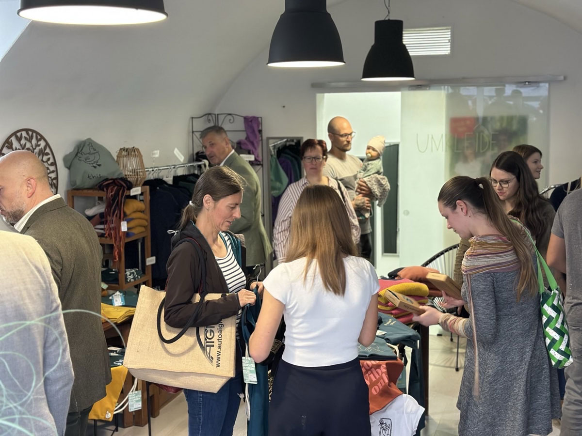 Pop-up-Store Eröffnung