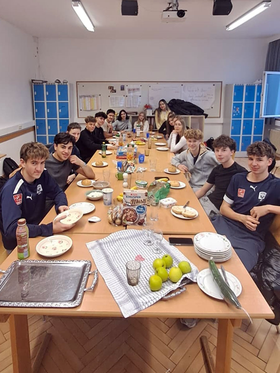 Class breakfast