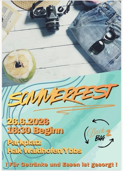 Sommerfest Back2BAG